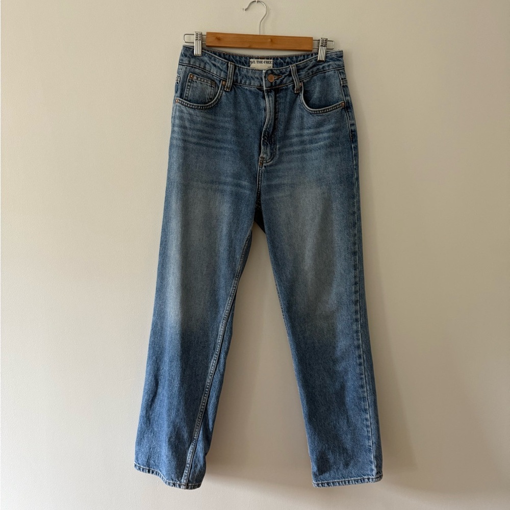 Free People Straight Leg Jeans